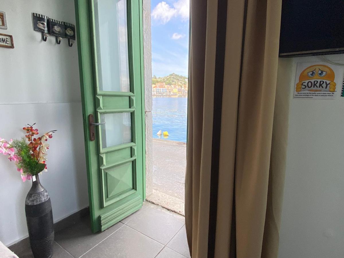 Seafront - Harbour View , Pitini 1 Apartment Symi Exterior foto