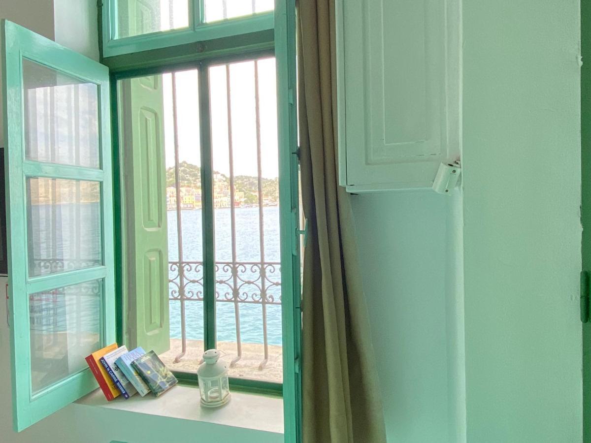 Seafront - Harbour View , Pitini 1 Apartment Symi Exterior foto