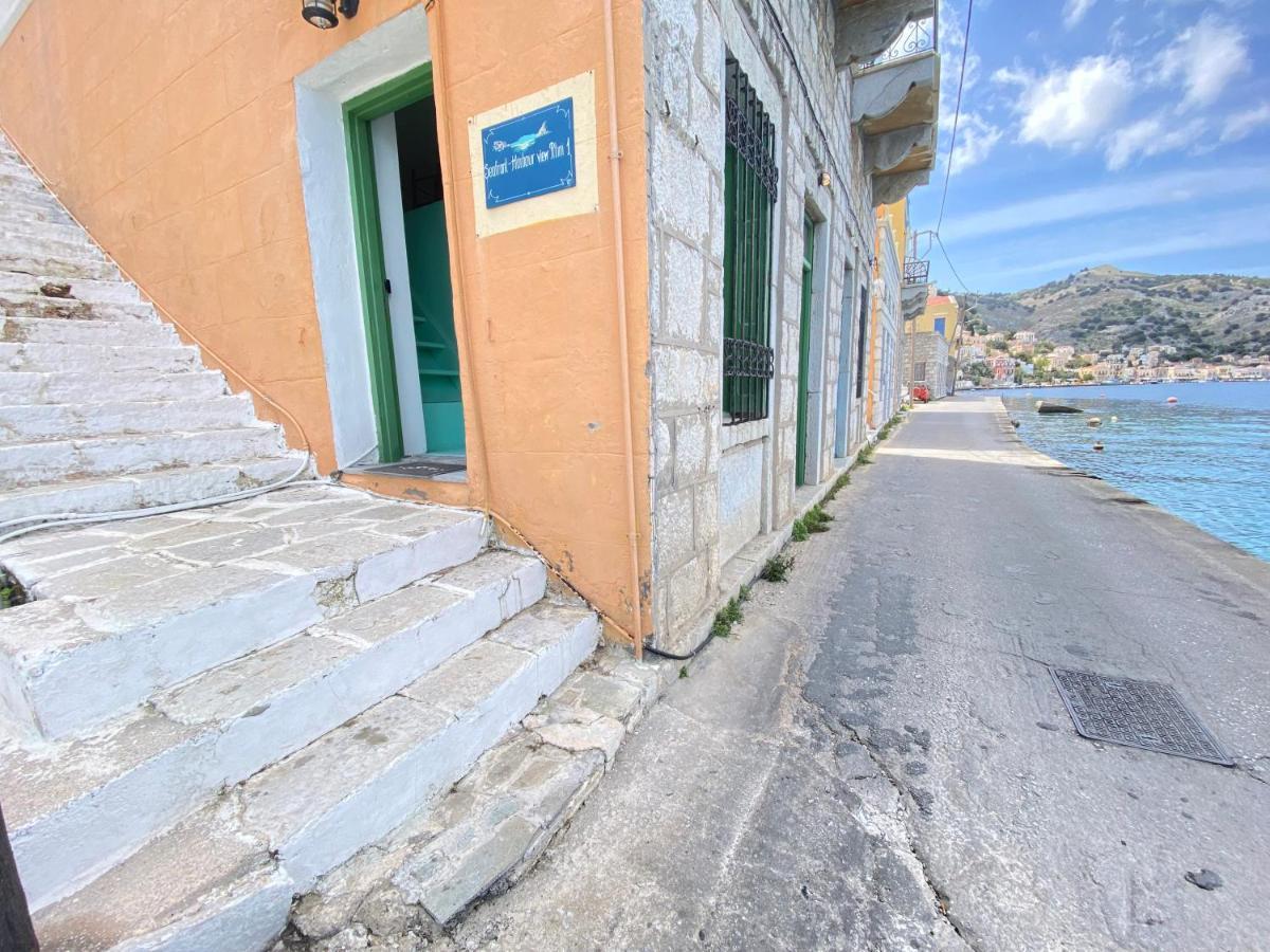 Seafront - Harbour View , Pitini 1 Apartment Symi Exterior foto